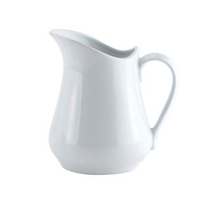 White Porcelain Pitcher